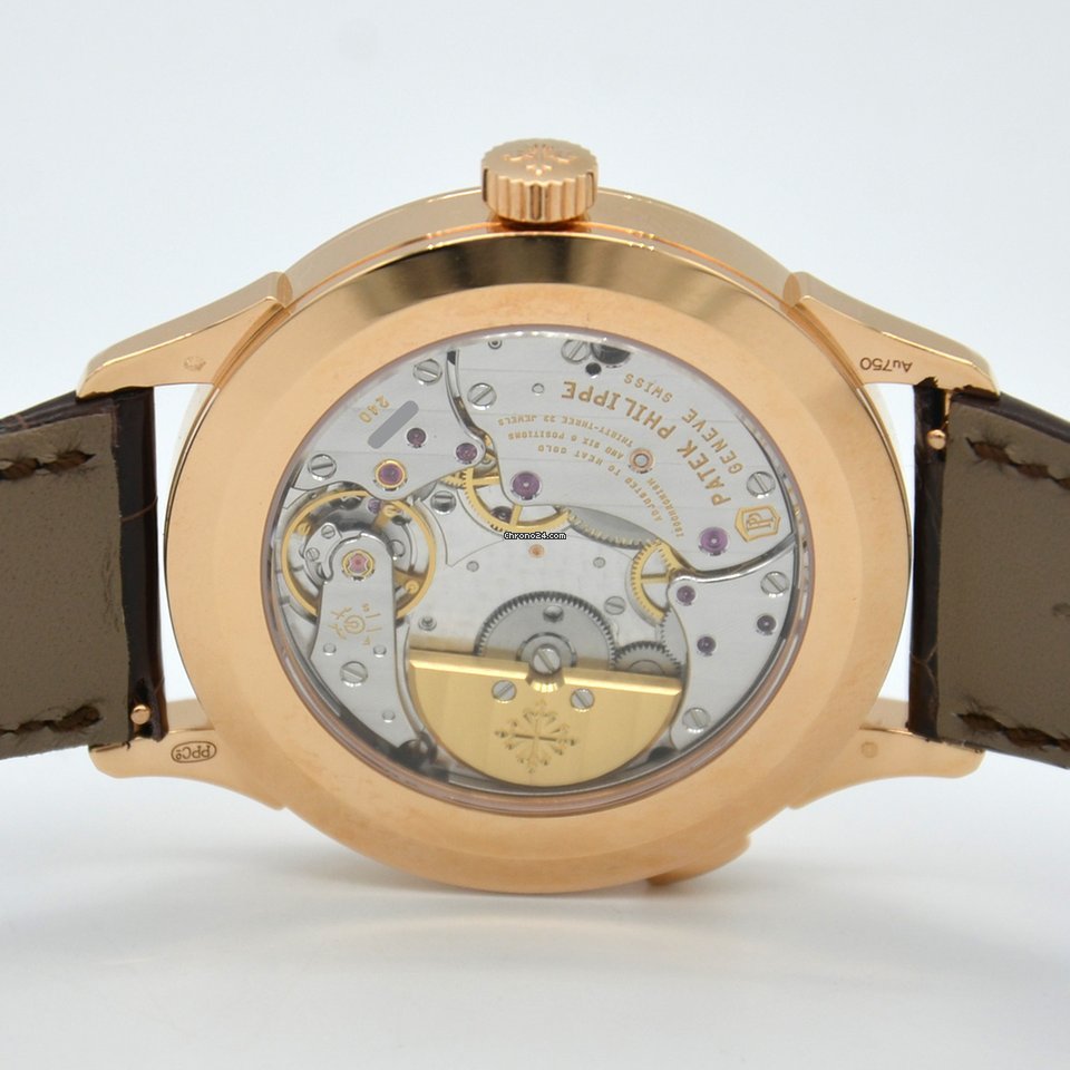 IMG_9081 Patek Philippe World Time Mens watch Unisex Automatic Rose gold 5230R-012 Replica 7
