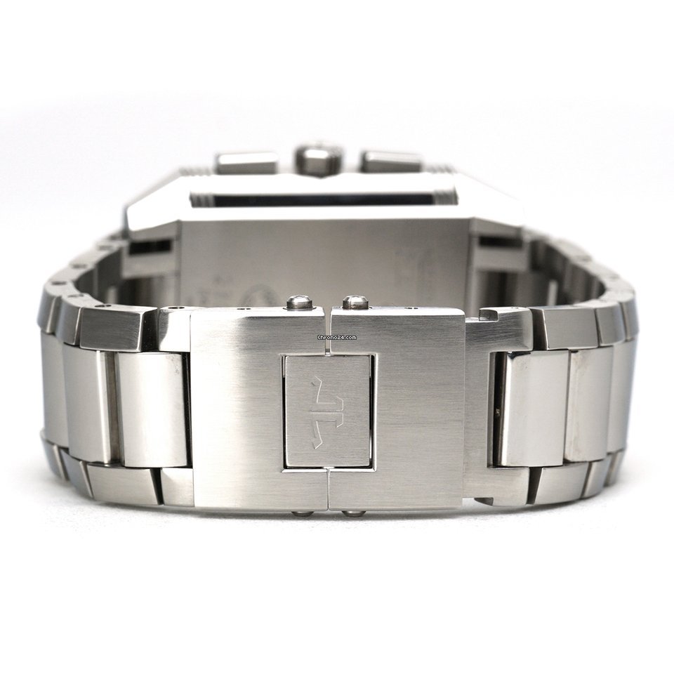 Jaeger-LeCoultre Reverso Squadra Chronograph GMT Steel Q7018120 Replica 7