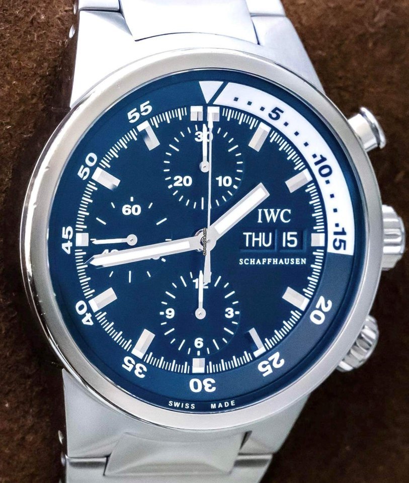 IMG_9081 IWC Aquatimer Chronograph Mens watch Unisex Automatic Steel IW371928 Replica 7
