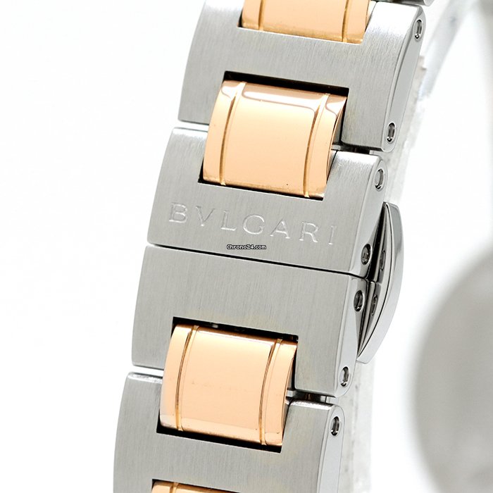 IMG_9081 Bulgari Bulgari Quartz Gold Steel BBP23SG Replica 7
