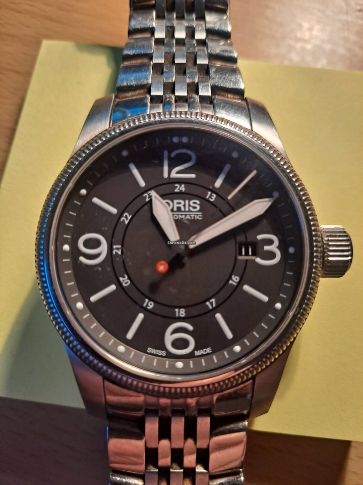 IMG_9081 Oris Big Crown Mens watch Unisex Automatic Steel 01 733 7629 4063-Set LS Replica 7