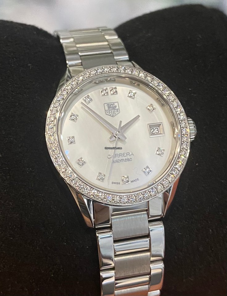 IMG_9081 TAG Heuer Carrera Lady Womens watch Automatic Steel WAR2415.BA0776 Replica 7