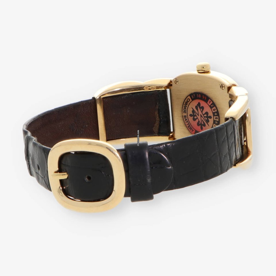 IMG_9081 Patek Philippe Golden Ellipse Womens watch Quartz Yellow gold 4830J Replica 7