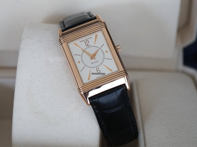 IMG_9081 Jaeger-LeCoultre Reverso Classique Mens watch Unisex Manual winding Red gold 250.2.86 Replica 7