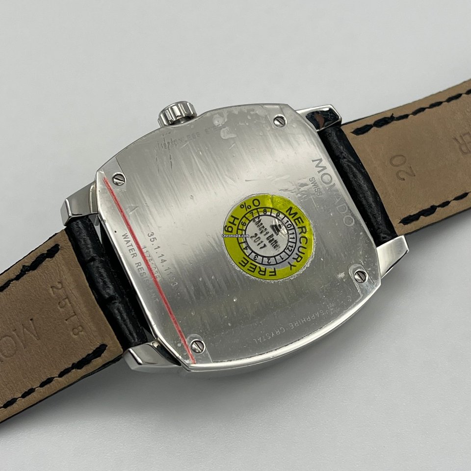 IMG_9081 Movado Mens watch Unisex Quartz Steel 35.1.14.1193 Replica 7