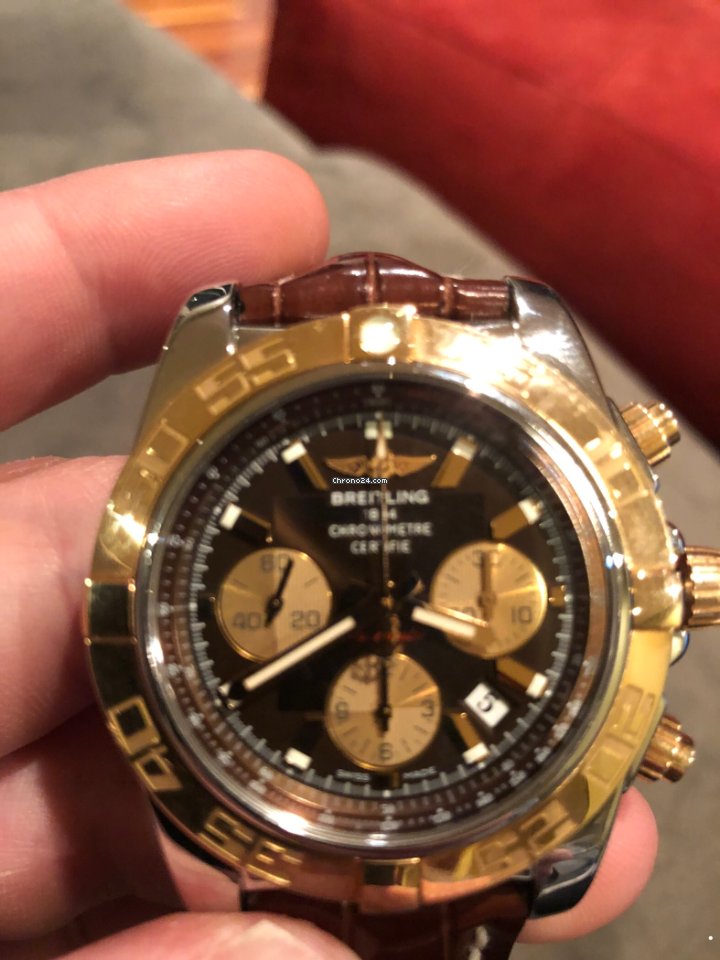 Breitling Chronomat 44 Mens watch Unisex Automatic Steel CB011012Q576 Replica 7