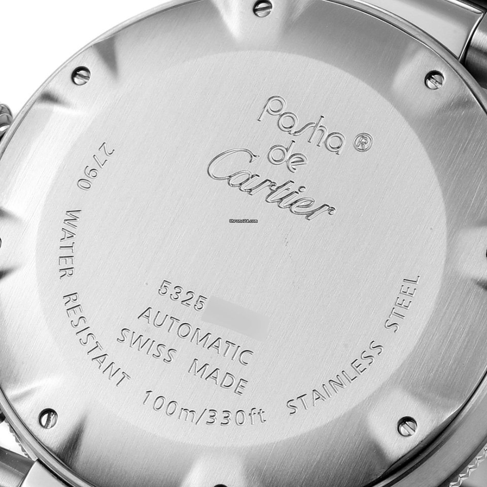 IMG_9081 Cartier Pasha Seatimer Mens watch Unisex Automatic Steel W31077M7 Replica 7