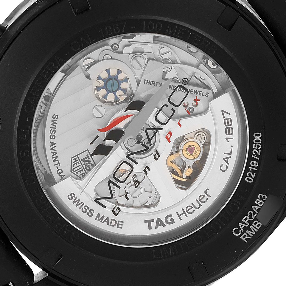 TAG Heuer Carrera Calibre 1887 Mens watch Unisex Automatic Titanium CAR2A83.FT6033 Replica 7
