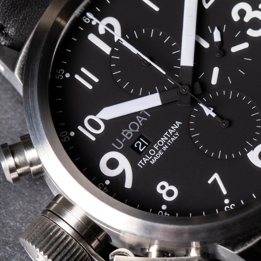 IMG_9081 U-Boat Flightdeck Mens watch Unisex Automatic Steel U-7750 Replica 7
