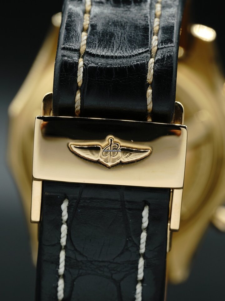 IMG_9081 Breitling Bentley 6.75 Mens watch Unisex Automatic Rose gold H44363 Replica 7