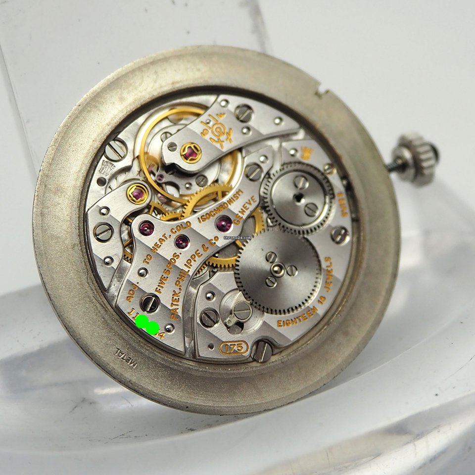 IMG_9081 Patek Philippe Manual winding White gold 3513-1 Replica 7