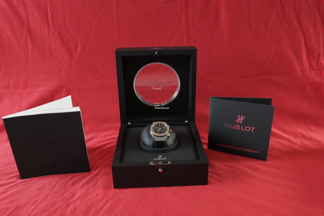 Hublot Classic Fusion Chronograph Mens watch Unisex Automatic Titanium 541.NO.1180.LR Replica 7