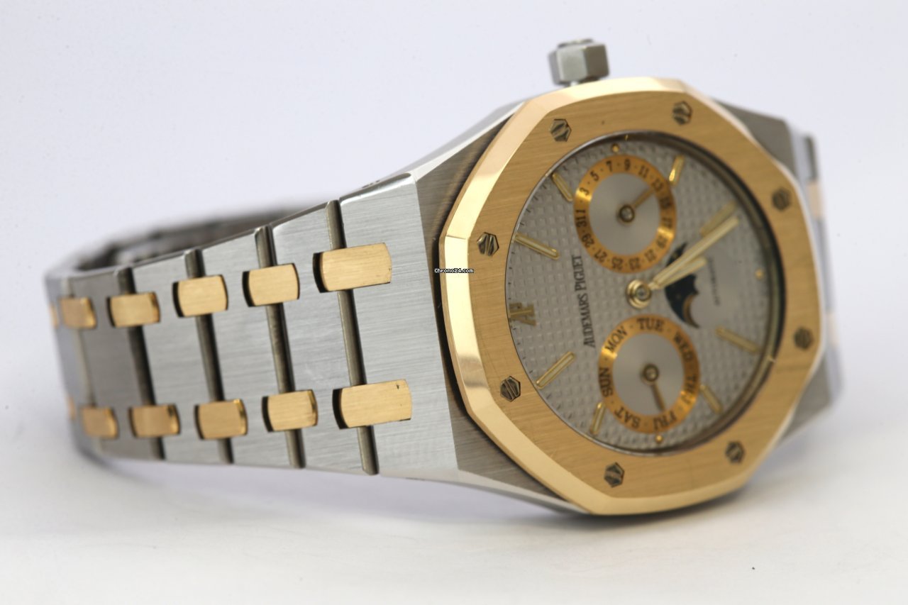 IMG_9081 Audemars Piguet Royal Oak Day-Date Mens watch Unisex Automatic Gold Steel 25594SA-OO-0789SA-01 Replica 7