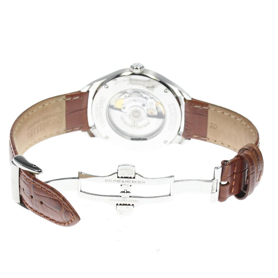 IMG_9081 Baume & Mercier Clifton Mens watch Unisex Automatic Steel MOA10053 Replica 7
