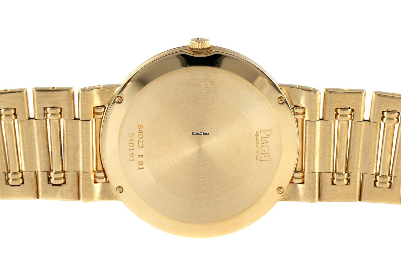 IMG_9081 Piaget Dancer Mens watch Unisex Quartz Yellow gold 84023K81 Replica 7