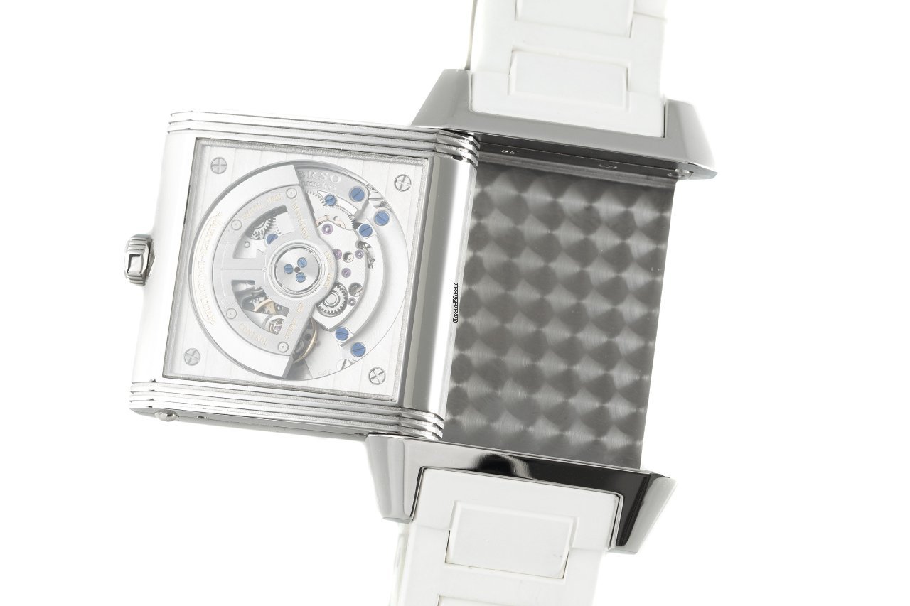 IMG_9081 Jaeger-LeCoultre Reverso Squadra Lady Mens watch Unisex Automatic Steel 234.8.66 Replica 7