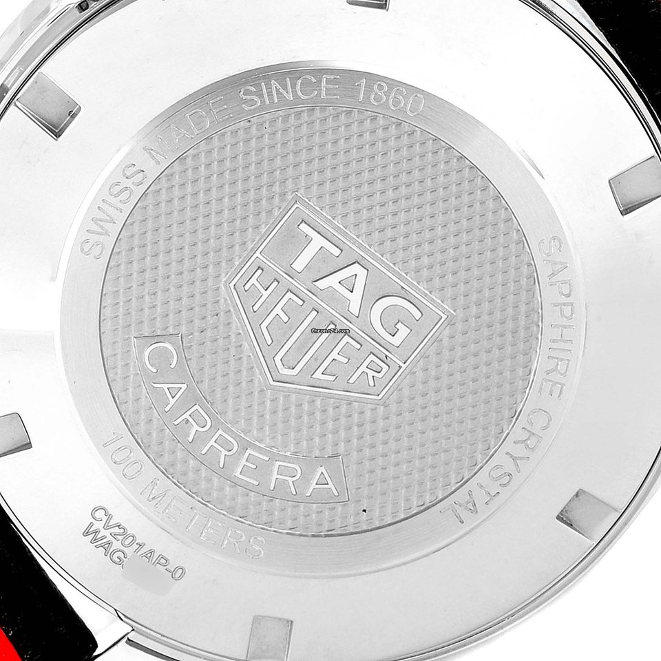 IMG_9081 TAG Heuer Carrera Calibre 16 Mens watch Unisex Automatic Steel CV201AP.FC6429 Replica 7