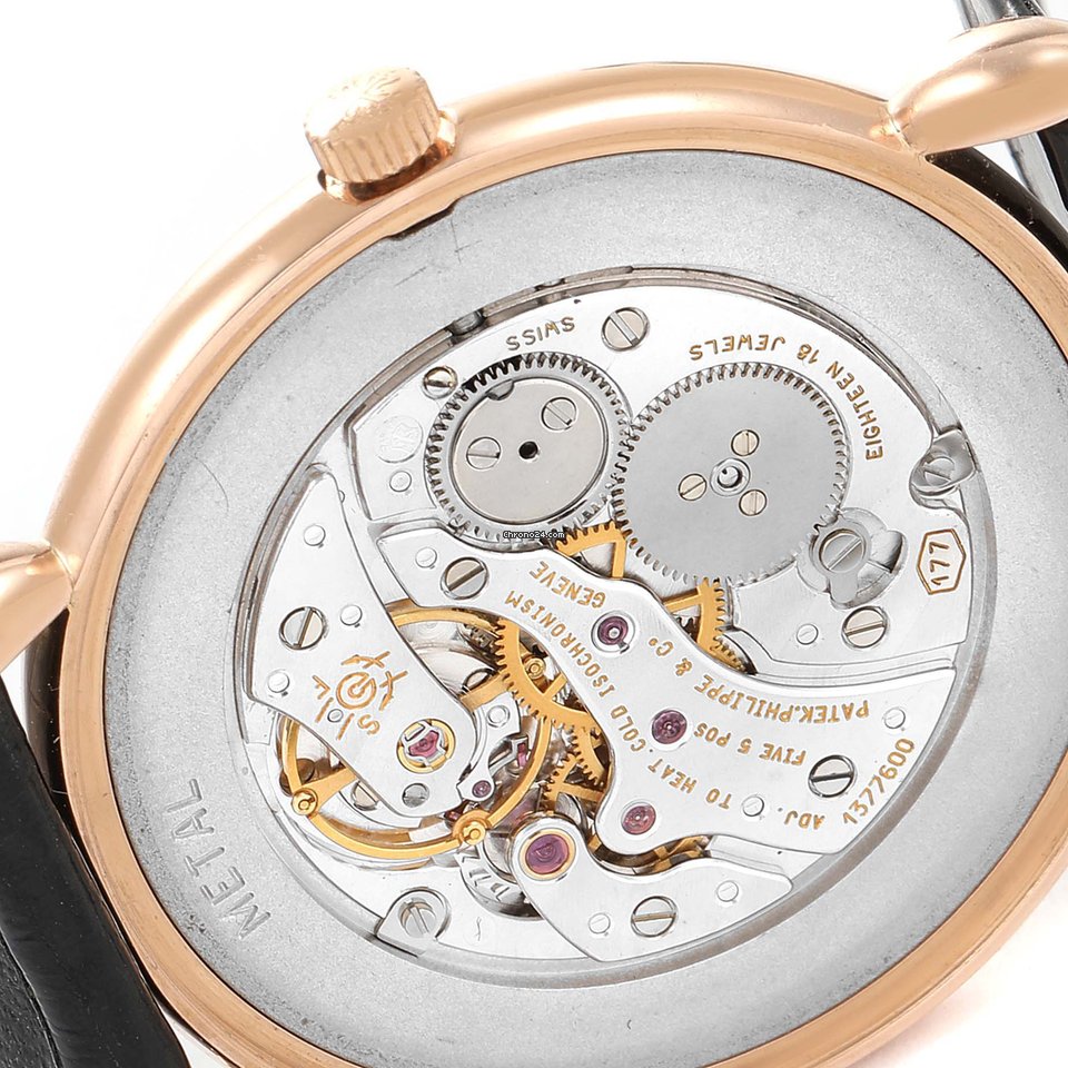 IMG_9081 Patek Philippe Calatrava Mens watch Unisex Manual winding Rose gold 3820 Replica 7