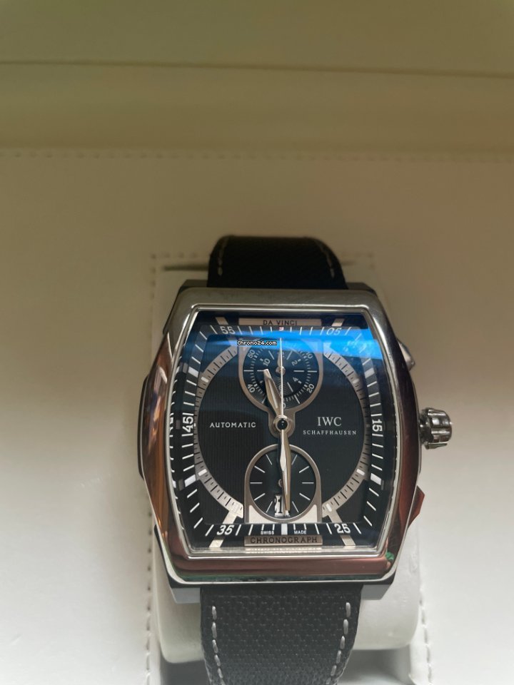 IWC Da Vinci Chronograph Mens watch Unisex Automatic Ceramic IW376601 Replica 7