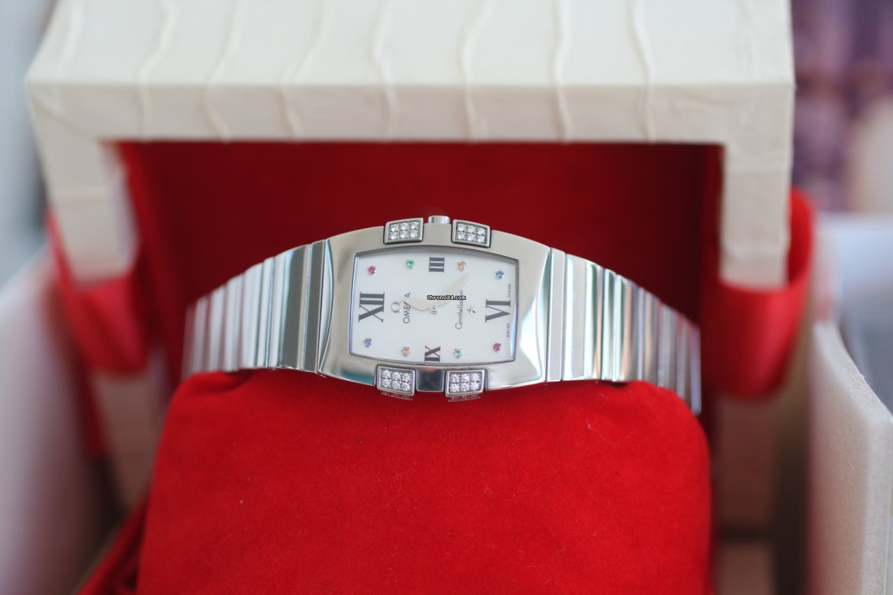 Omega Constellation Womens watch Quartz Steel 1586.79.00 Replica 7