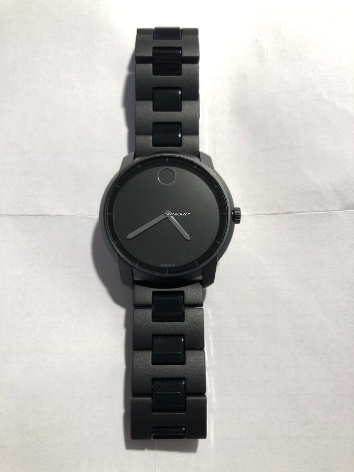 IMG_9081 Movado Bold Mens watch Unisex Quartz Steel 3600195 Replica 7