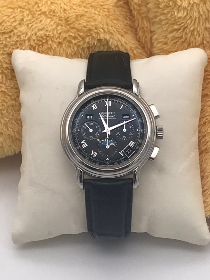 IMG_9081 Zenith El Primero Chronomaster Mens watch Unisex Automatic Steel 02.0240.410 Replica 7