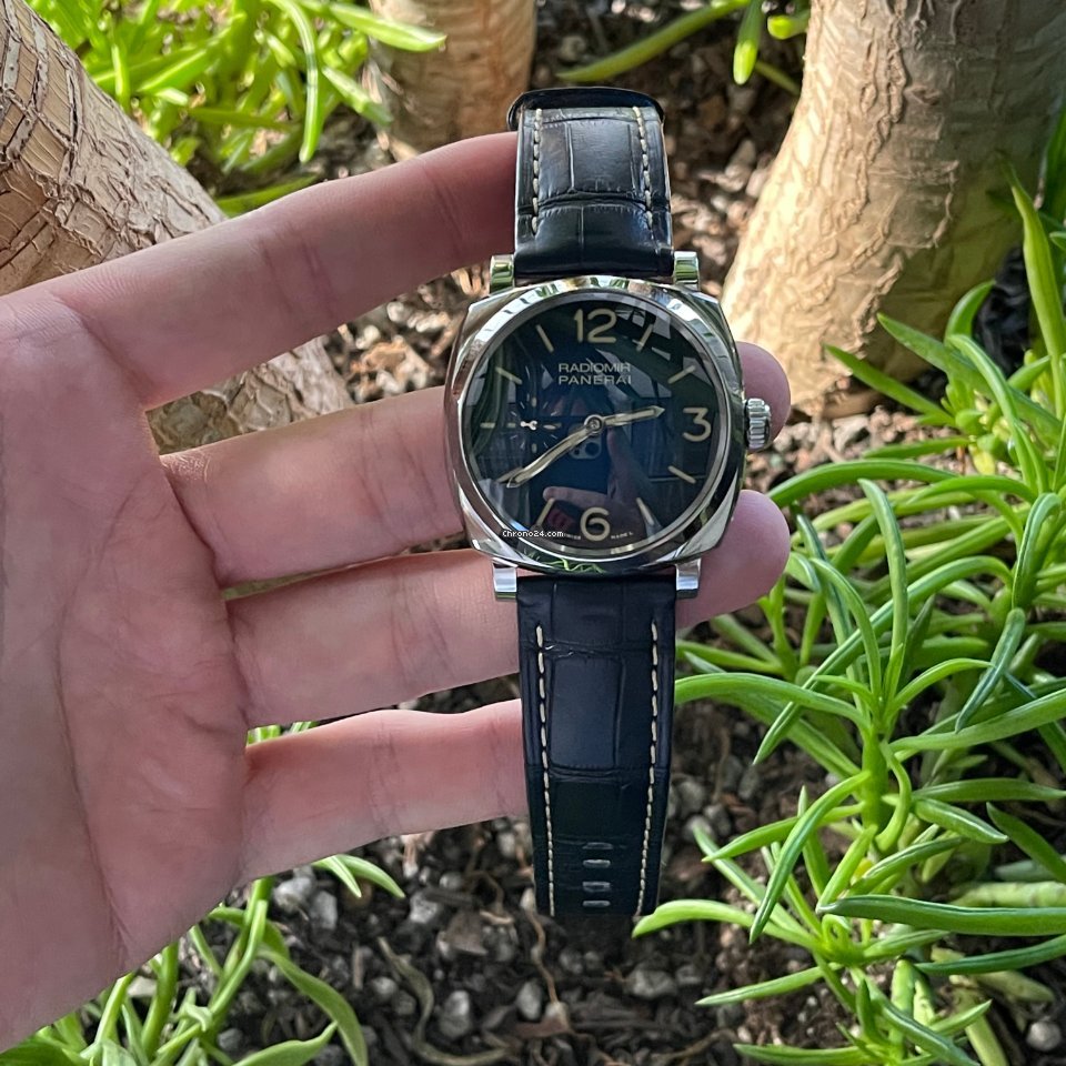 IMG_9081 Panerai Mens watch Unisex Manual winding Steel PAM 01144 Replica 7
