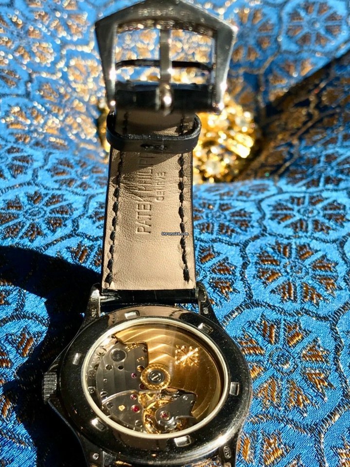 IMG_9081 Patek Philippe Calatrava Mens watch Unisex Automatic White gold 5117G Replica 7