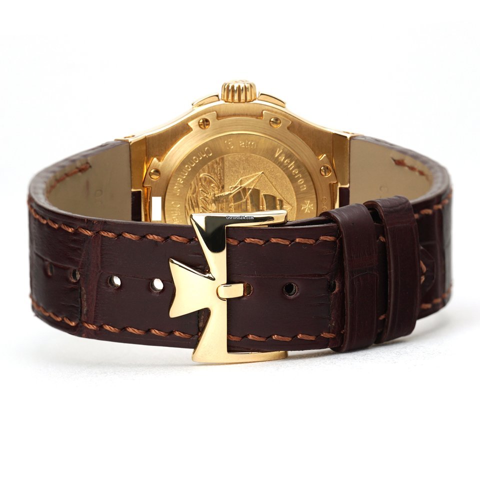 IMG_9081 Vacheron Constantin Overseas Mens watch Unisex Automatic Yellow gold 42042 000J-8966 Replica 7