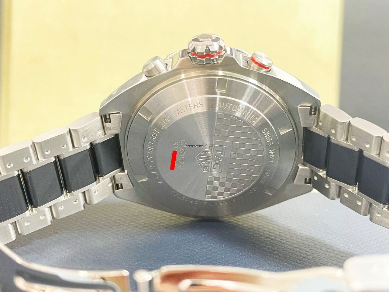 IMG_9081 TAG Heuer Formula 1 Calibre 16 Mens watch Unisex Automatic Steel CAZ2012-0 Replica 7