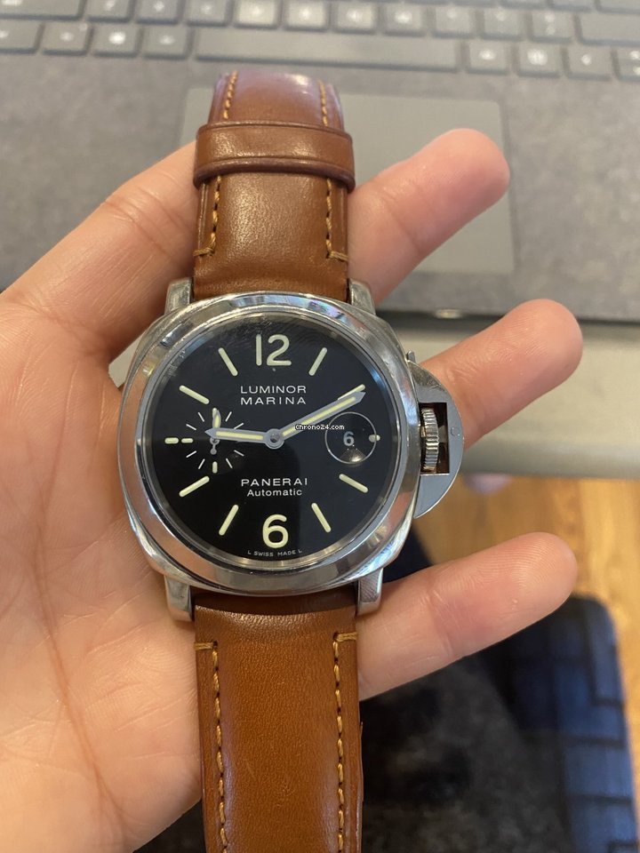 IMG_9081 Panerai Luminor Marina Automatic Mens watch Unisex Automatic Steel OP6693 Replica 7