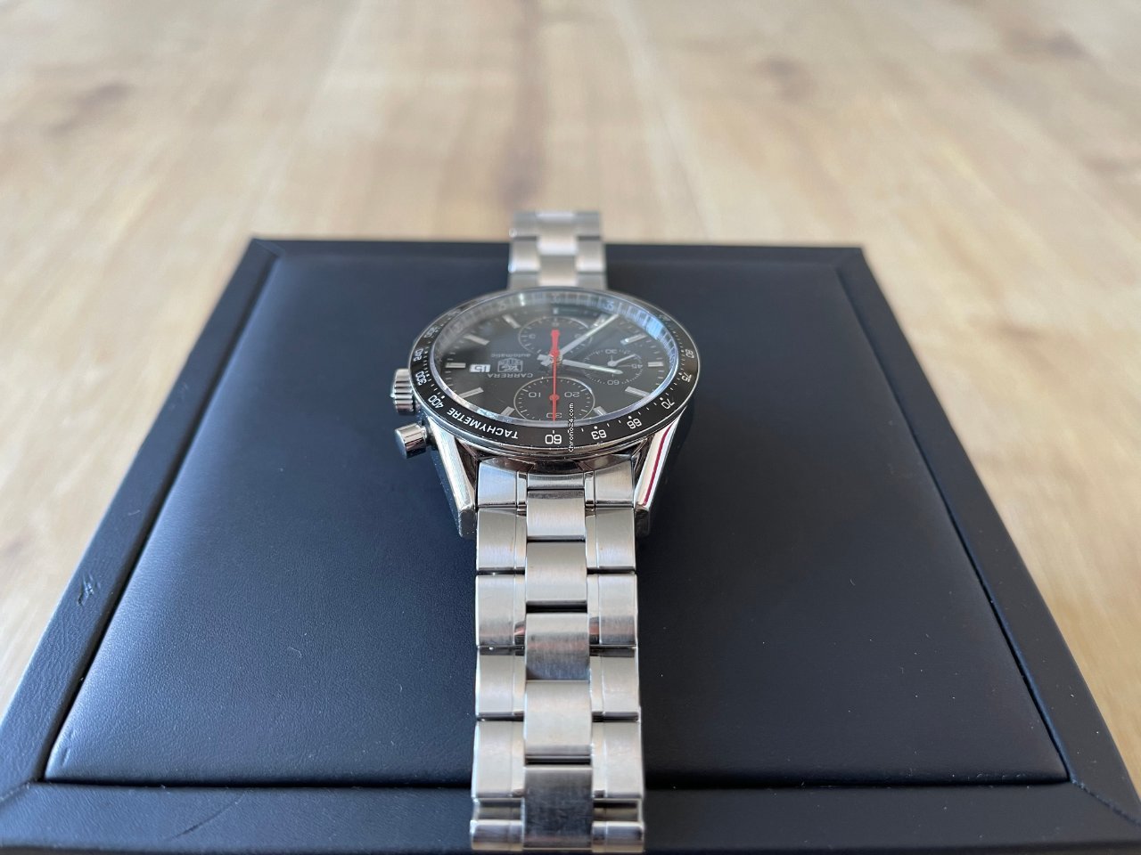 IMG_9081 TAG Heuer Carrera Calibre 16 Mens watch Unisex Automatic Steel CV2014-3 Replica 7