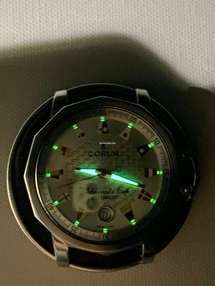 IMG_9081 Corum Admirals Cup Mens watch Unisex Automatic Steel 082.830.20 Replica 7