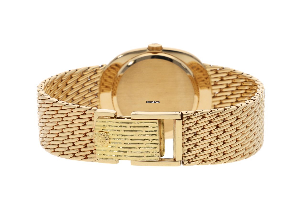 IMG_9081 Patek Philippe Golden Ellipse Mens watch Unisex Manual winding Yellow gold 3848 8 Replica 7