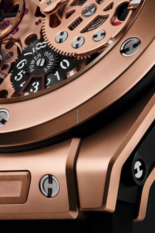 IMG_9081 Hublot Big Bang Meca-10 Mens watch Unisex Manual winding Rose gold 414.OI.1123.RX Replica 7
