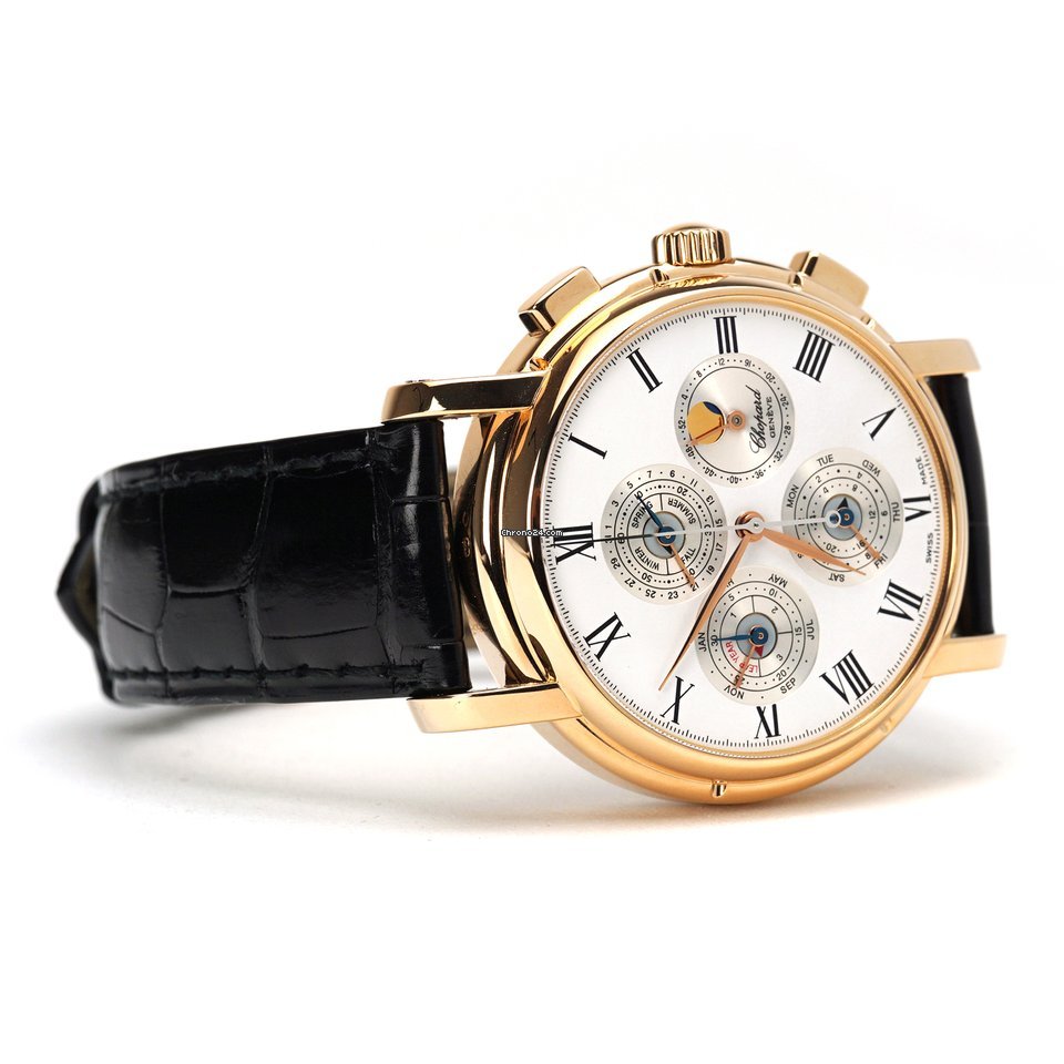 IMG_9081 Chopard Classic Mens watch Unisex Automatic Yellow gold 36 1224 Replica 7