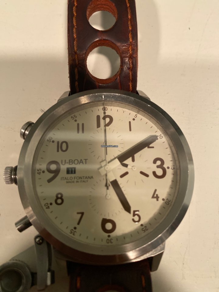 IMG_9081 U-Boat Flightdeck Mens watch Unisex Automatic Steel U-7750 50 Replica 7
