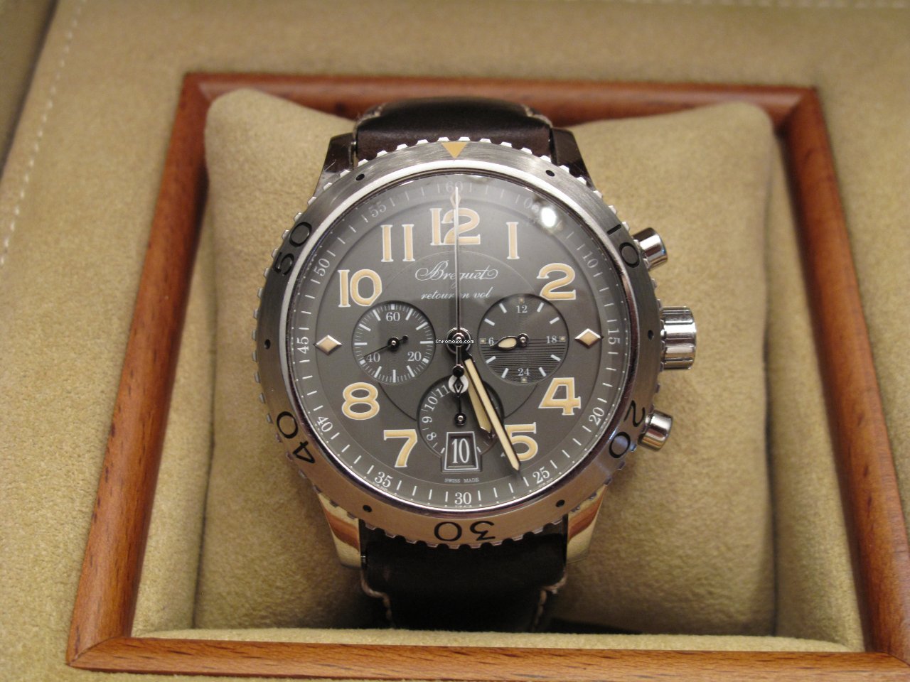 IMG_9081 Breguet Type XX - XXI - XXII Mens watch Unisex Automatic Steel 3817ST X2 3ZU Replica 7