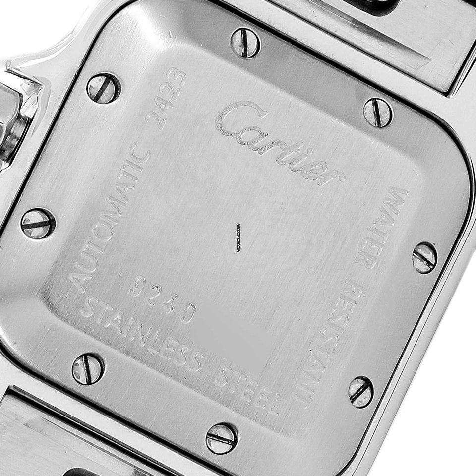 IMG_9081 Cartier Santos Galbee Womens watch Automatic Steel W20044D6 Replica 7