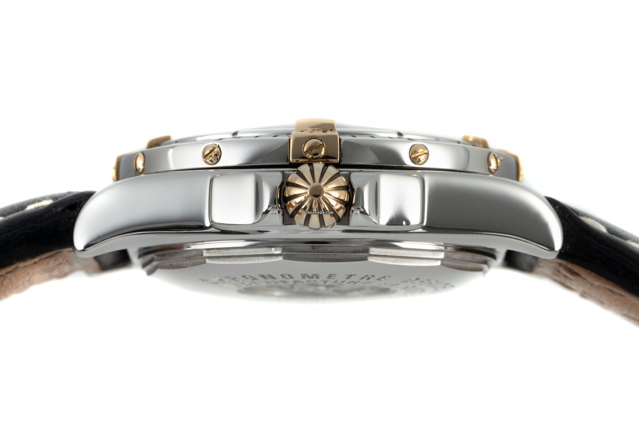 IMG_9081 Breitling Cockpit Lady Womens watch Quartz Gold Steel B71356 Replica 7