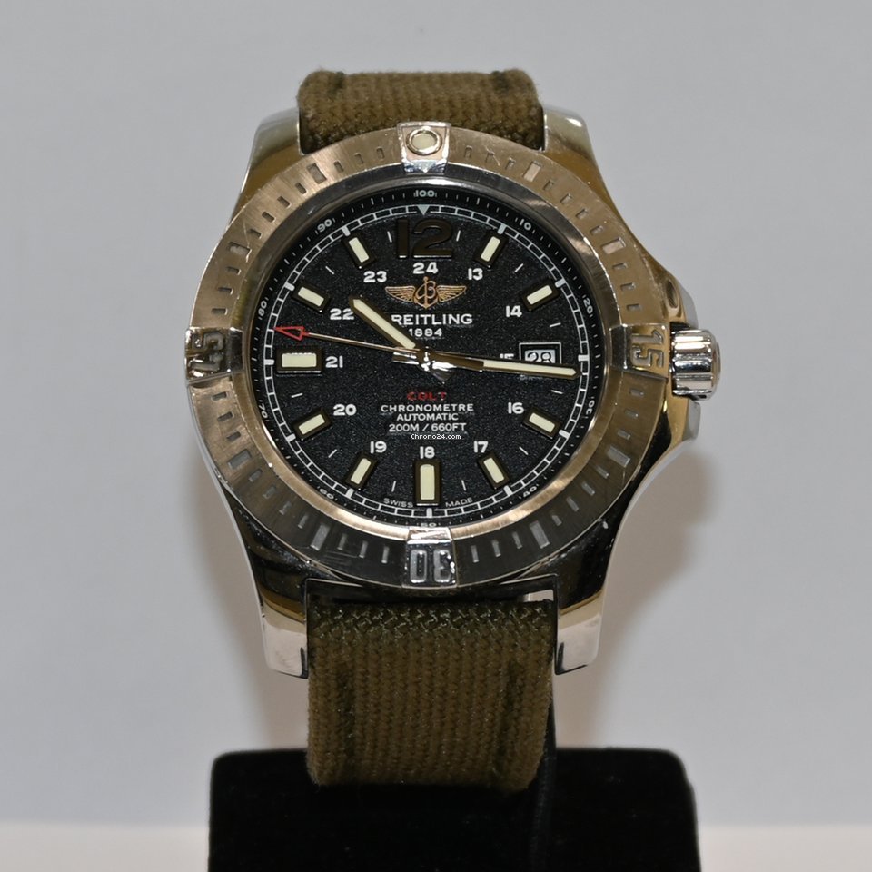 Breitling Colt Automatic Steel A1738811 BD44 Replica 7