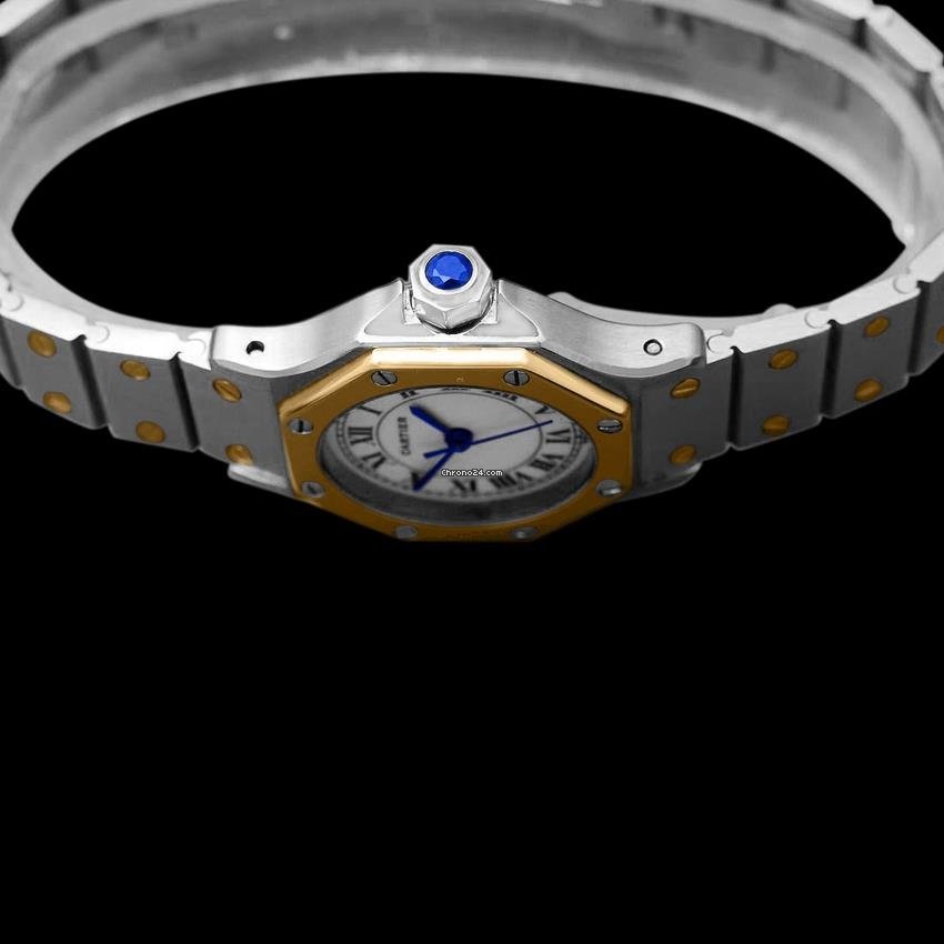 Cartier Womens watch Automatic Gold Steel 8447ST Replica 7