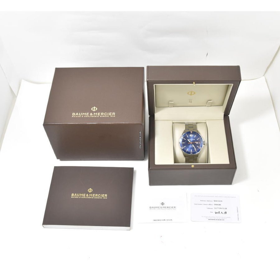 IMG_9081 Baume & Mercier Mens watch Unisex Automatic Steel MOA10378 Replica 7