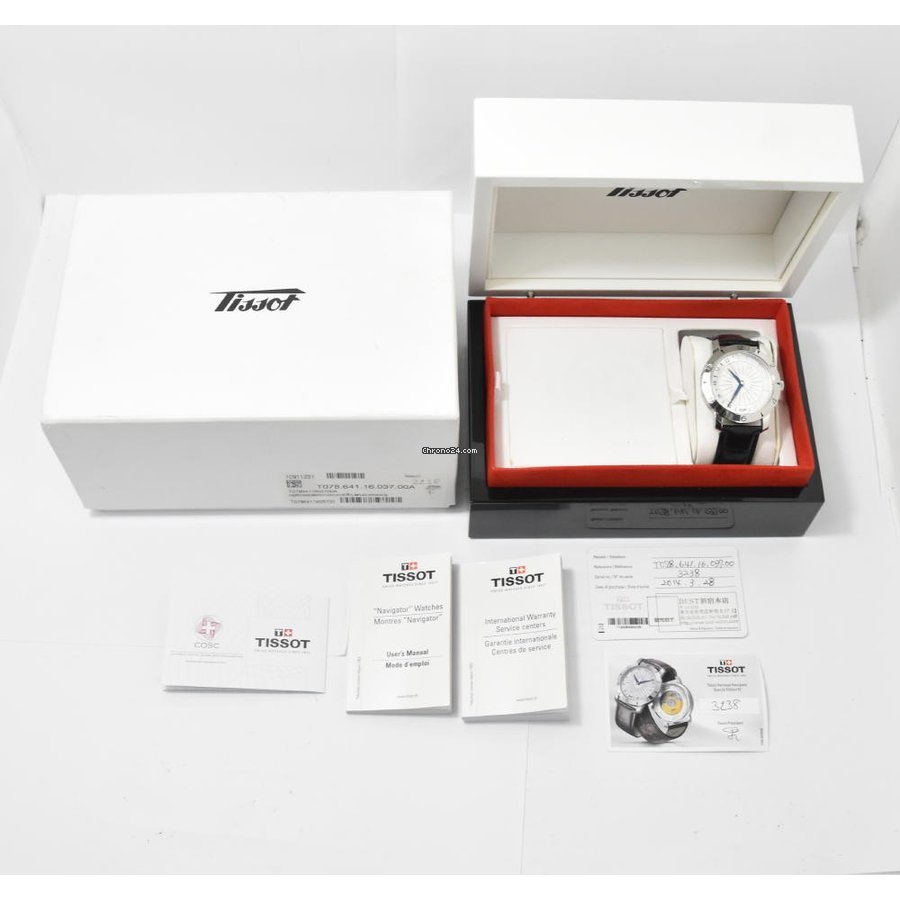 Tissot Heritage Navigator Mens watch Unisex Automatic Steel T078.641.16.037.00 Replica 7