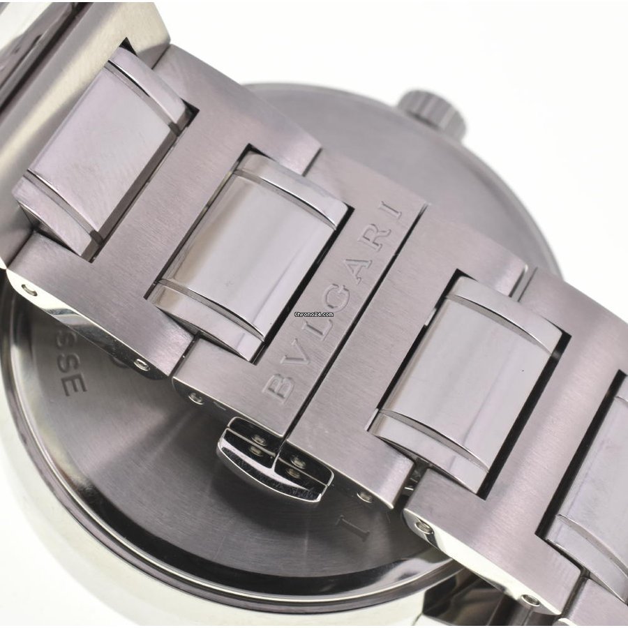 IMG_9081 Bulgari Bulgari Mens watch Unisex Automatic Steel BB38SSAUTO BB38WSSD Replica 7