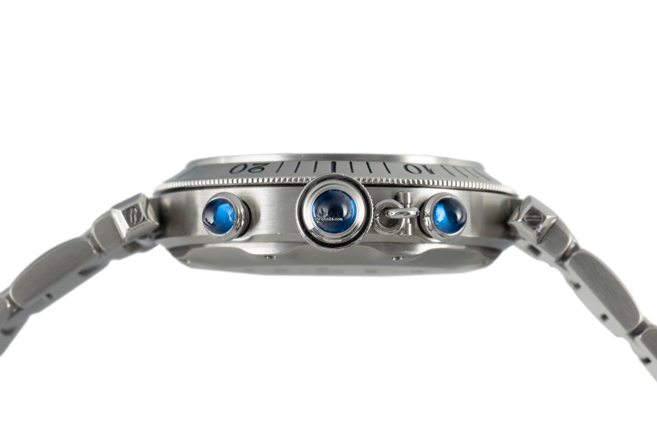 IMG_9081 Cartier Pasha Mens watch Unisex Quartz Steel 4030 Replica 7