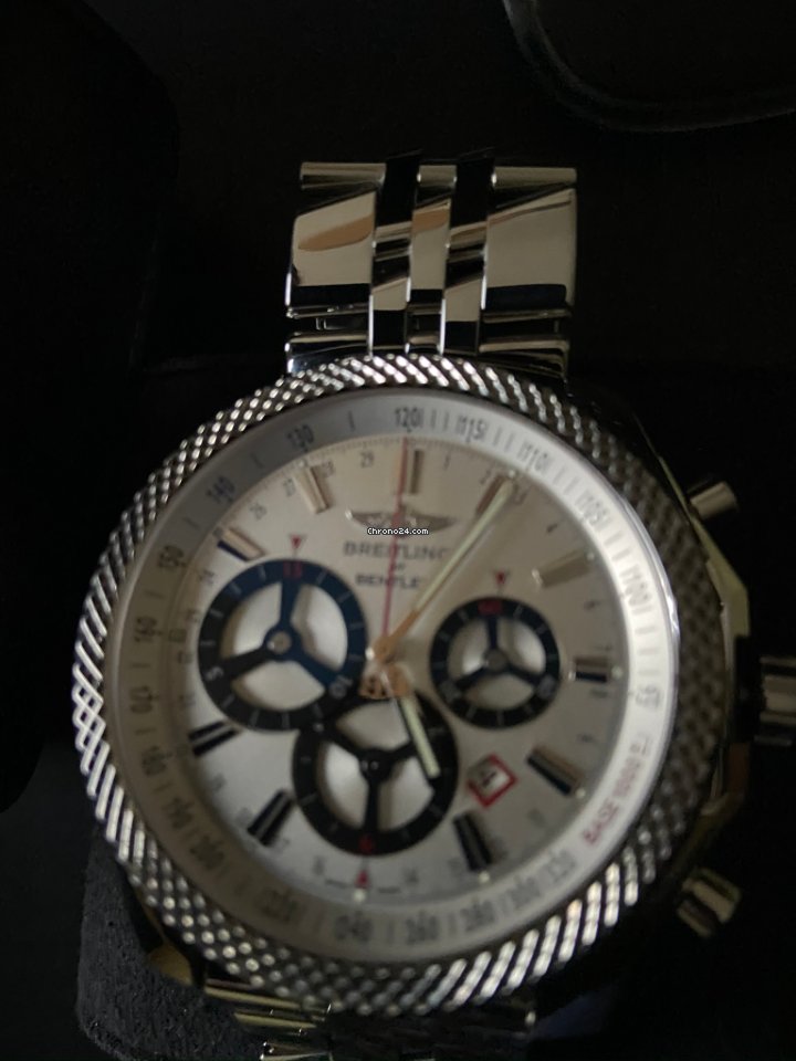 IMG_9081 Breitling Bentley Barnato Steel A2536621 G732 Replica 7