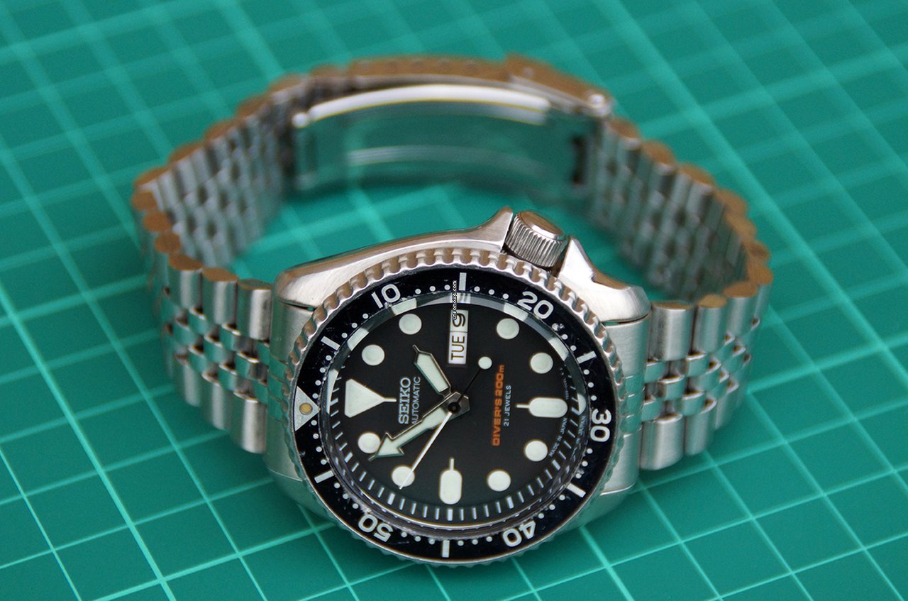 IMG_9081 Seiko Prospex Mens watch Unisex Automatic Steel SKX007J2 Replica 7