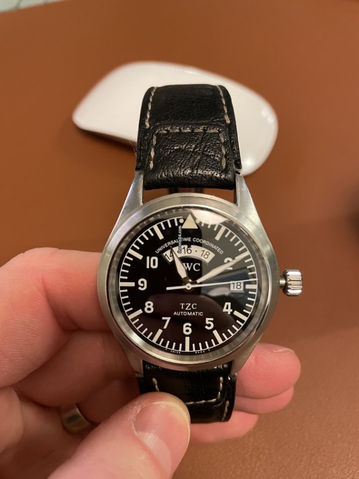 IMG_9081 IWC Pilot Spitfire UTC Mens watch Unisex Automatic Steel IW3251 Replica 7