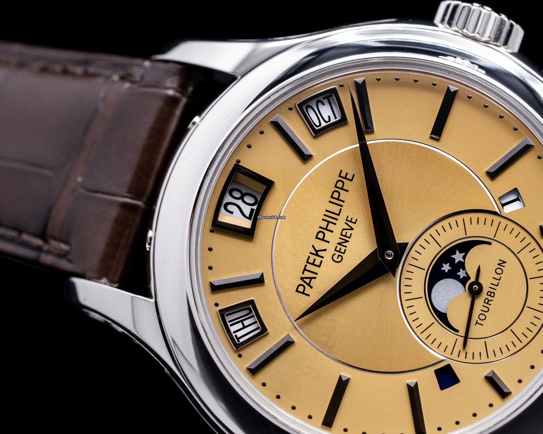 IMG_9081 Patek Philippe Minute Repeater Perpetual Calendar Mens watch Unisex Manual winding Platinum 5207P-001 Replica 7